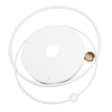 Modern LED Ceiling Light Dimmable Flush Mount Ceiling Lamp with Remote Control for Bedroom Living Room Dining Room Kitchen White
