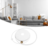 Modern LED Ceiling Light Dimmable Flush Mount Ceiling Lamp with Remote Control for Bedroom Living Room Dining Room Kitchen White