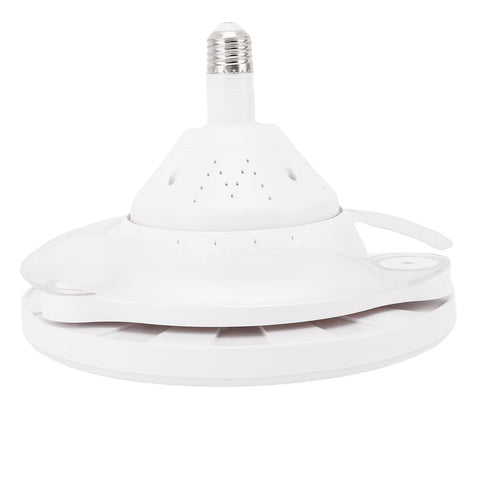 E27 E26 Screw in Fan Light 3 Speed Adjustable Quiet Remote Control Foldable Blades Ceiling Fan with LED Light for Kitchen Bedroom In Australia - Darrahopens
