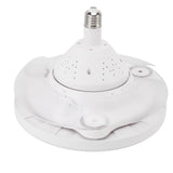 E27 E26 Screw in Fan Light 3 Speed Adjustable Quiet Remote Control Foldable Blades Ceiling Fan with LED Light for Kitchen Bedroom In Australia - Darrahopens