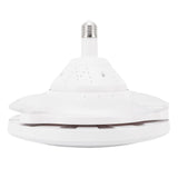 E27 E26 Screw in Fan Light 3 Speed Adjustable Quiet Remote Control Foldable Blades Ceiling Fan with LED Light for Kitchen Bedroom