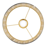Metal Lamp Shade High Light Transmittance Modern Decorative Hollow Iron Lampshade for E14 E27 Bulbs