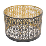 Metal Lamp Shade High Light Transmittance Modern Decorative Hollow Iron Lampshade for E14 E27 Bulbs