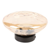 Modern Minimalist Wall Sconce 3000K Warm Light Glass Iron Corrugated Projection Round Indoor Wall Lamp for Bedroom Living Room Hallway Antique Bronze In Australia - Darrahopens