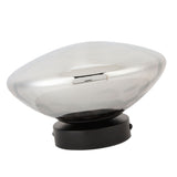 Modern Minimalist Wall Sconce 3000K Warm Light Glass Iron Corrugated Projection Round Indoor Wall Lamp for Bedroom Living Room Hallway Smoke Gray