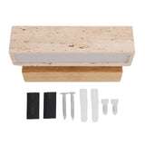 Modern Wall Sconce Indoor Bedside Wall Light Rotatable Wall Lamp for Living Room Bedroom Hallway Wood