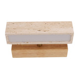 Modern Wall Sconce Indoor Bedside Wall Light Rotatable Wall Lamp for Living Room Bedroom Hallway Wood