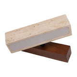 Modern Wall Sconce Indoor Bedside Wall Light Rotatable Wall Lamp for Living Room Bedroom Hallway Walnut
