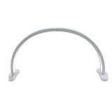 Half Moon Nail Desk Lamp with Phone Holder 28in 40W LED Arch Nail Tech Light for Makeup Salon with 3 Color Temperature White UK Plug In Australia - Darrahopens