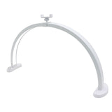 Half Moon Nail Desk Lamp with Phone Holder 28in 40W LED Arch Nail Tech Light for Makeup Salon with 3 Color Temperature White UK Plug In Australia - Darrahopens