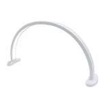 Half Moon Nail Desk Lamp with Phone Holder 28in 40W LED Arch Nail Tech Light for Makeup Salon with 3 Color Temperature White UK Plug