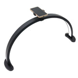 LED Desk Half Moon Light Black 3 Color Modes 10 Brightness Levels 28 Inch Professional Nail Desk Lamp with Phone Holder for Salon UK Plug