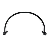 LED Desk Half Moon Light Black 3 Color Modes 10 Brightness Levels 28 Inch Professional Nail Desk Lamp with Phone Holder for Salon UK Plug