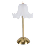 Bedside Table Lamp LED Rechargeable Touch Lamp Nordic Style Night Light for Bedroom Living Room Decoration