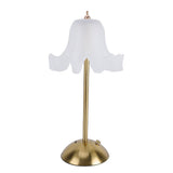 Bedside Table Lamp LED Rechargeable Touch Lamp Nordic Style Night Light for Bedroom Living Room Decoration