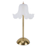 Bedside Table Lamp LED Rechargeable Touch Lamp Nordic Style Night Light for Bedroom Living Room Decoration