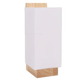 Wood Wall Lamp LED Japanese Style Dimmable Wall Sconce for Hallway Balcony Staircase Corridor