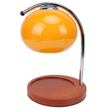 Candle Warmer Lamp Adjustable Temperature Dimmable Glass Candle Melting Desk Lamp Bedroom Decorative Light Orange