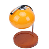 Candle Warmer Lamp Adjustable Temperature Dimmable Glass Candle Melting Desk Lamp Bedroom Decorative Light Orange