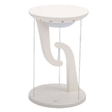 Floating Desk Lamp Round Creative USB Levitating Table Lamp with Wireless Charging for Bedroom Bedside Night Light Ornament In Australia - Darrahopens