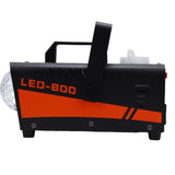 600W Fog Machine with Disco Ball LED Lights Auto Spray Wireless Remote Control Smoke Machine for Stage Party EU Plug 220V