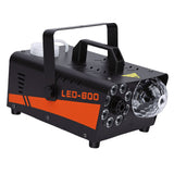 600W Fog Machine with Disco Ball LED Lights Auto Spray Wireless Remote Control Smoke Machine for Stage Party EU Plug 220V