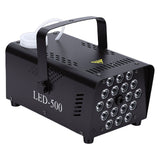 Fog Machine 500W 18 LED Lights Smoke Machine Wireless Wired Remote Control for Parties Stages Weddings US Plug 110V In Australia - Darrahopens