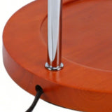 Candle Warmer Lamp Glass Adjustable Retro Electric Scented Wax Candle Melter with Bulb for Home Decor House Warming Gifts Orange UK Plug