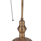 Green Glass Bankers Desk Lamp Retro Antique Library Lamp with Pull Chain Switch Plug in Fixture EU Plug 220V