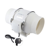 High Efficiency Inline Duct Fan Air Extractor Bathroom Kitchen Ventilation System 80W In Australia - Darrahopens
