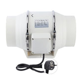 High Efficiency Inline Duct Fan Air Extractor Bathroom Kitchen Ventilation System 80W In Australia - Darrahopens