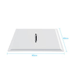 16"x16" Square Stainless Steel Top Rainfall Shower Head Bathroom Sprayer