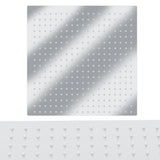 16"x16" Square Stainless Steel Top Rainfall Shower Head Bathroom Sprayer