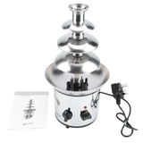 4 Tiers Electric Chocolate Cream Melting Machine Fondue Maker Fountain In Australia - Darrahopens