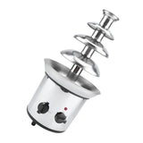 4 Tiers Electric Chocolate Cream Melting Machine Fondue Maker Fountain