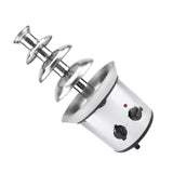4 Tiers Electric Chocolate Cream Melting Machine Fondue Maker Fountain