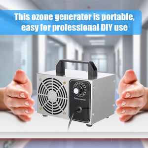 10g/h Portable Ozonator Air Filter Purifier Fan For Home Car Formaldehyde Remover In Australia - Darrahopens