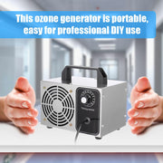 20g/h Portable Ozonator Air Filter Purifier Fan For Home Car Formaldehyde Remover