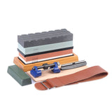 400/1000 3000/80000 Grit White Corundum Whetstone Flattening Stone Angel Guide Set for Cutter Sharpening In Australia - Darrahopens