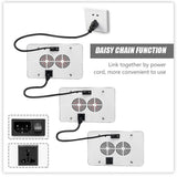 600W LED Grow Light 3500K Full Spectrum Grow Light Daisy Chain Plant Grow Lights for Indoor Greenhouses Plants Seedling Vegetables Flowers Succulents In Australia - Darrahopens