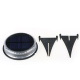 8pcs Solar Ground Lights LED Warm Light Outdoor Solar Disk Lights IP68 Waterproof Underground Lights Solar Garden Lights Landscape Lights for Pathway Yard Deck Patio Walkway
