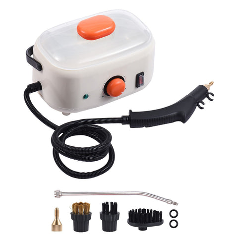 2500W Portable Handheld Steam Cleaner 2L Water Tank High Temperature 3 Bar Pressurized Steam Cleaning Machine with Brush Heads for Kitchen Bathroom Air Conditioner Refrigerator In Australia - Darrahopens