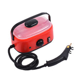 2500W Portable Handheld Steam Cleaner 2L Water Tank High Temperature 3 Bar Pressurized Steam Cleaning Machine with Brush Heads for Kitchen Bathroom Air Conditioner Refrigerator