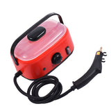 2500W Portable Handheld Steam Cleaner 2L Water Tank High Temperature 3 Bar Pressurized Steam Cleaning Machine with Brush Heads for Kitchen Bathroom Air Conditioner Refrigerator