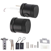 Darrahopens Electronics > Business & Home Security > Electronic Door Locks 5 in 1 Unlock Smart Door Lock Keyless Entry Biometric Door Knob with Keypad BT for Tuya App Remote Control Password Fingerprint Door Lock with IC Card Mechanical Key for Home Apartment Hotel Office