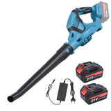 Cordless Leaf Blower 21V Battery Powered Leaf Blower for Lawn Care with Fast Charger 81.19CFM 52.1MPH Lightweight Powerful Leaf Blower for Patio Yard Sidewalk Leaf Dust Snow Blowing In Australia - Darrahopens