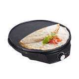 11 Inches Electric Crepe Maker 900W 50-210 Celsius Degree Temperature Control Non-stick Pancake Griddle for Roti Tortilla Blintzes Includes Wooden Spatula and Batter Spreader In Australia - Darrahopens