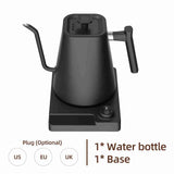 Electric Kettle 1200W 1-24 Hour Timer Hand Brew Coffee Gooseneck Electric Kettle for Home Hotel Office
