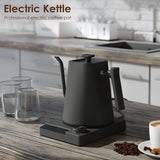 Electric Kettle 1200W 1-24 Hour Timer Hand Brew Coffee Gooseneck Electric Kettle for Home Hotel Office