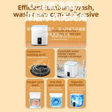 Small Portable Washing Machine with Blue Light 3.8L Mini Washer Machine 3 Modes Deep Cleaning of Underwear Baby Clothes or Small Items Ideal for Apartment / Travel / Hotel / Dorm In Australia - Darrahopens